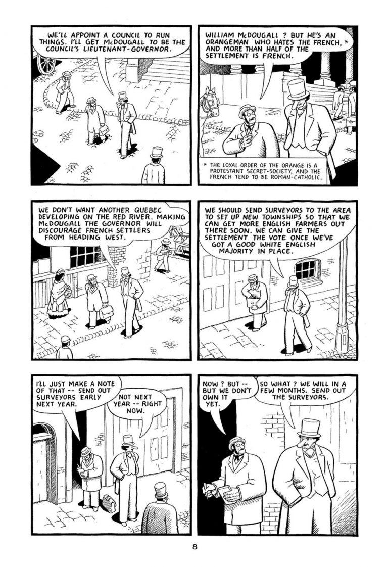 Louis Riel | Chester Brown, 1999 – 2003 – curated.